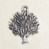 Breloque - Arbre de vie - 20x16mm - Argenté foncé