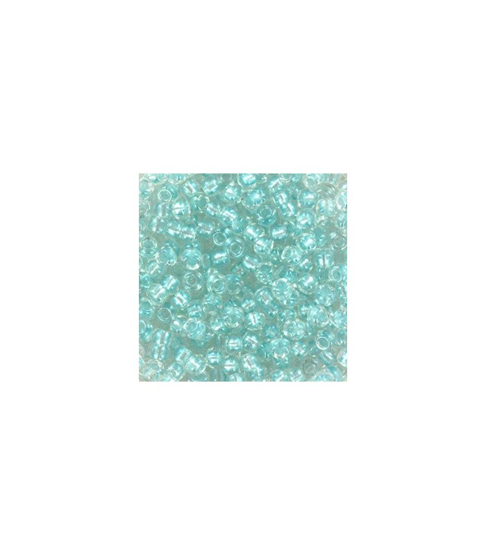 MR8-3638 Miyuki Rocailles 8/0 - Fancy Lined Soft Aqua - 8g