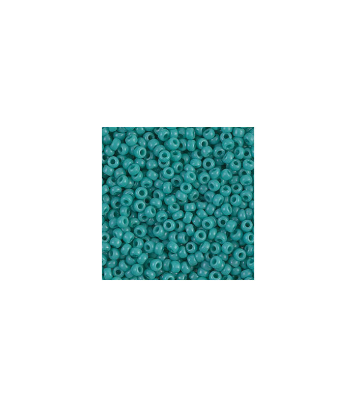 MR8-0412 Miyuki Rocailles 8/0 - Opaque Turquoise Green - 8g