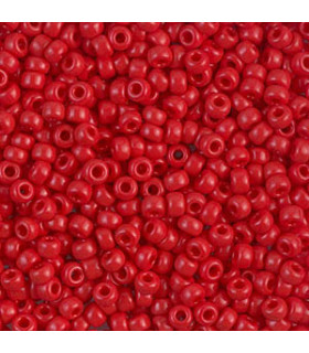 MR8-0408 Miyuki Rocailles 8/0 - Opaque Red - 8g