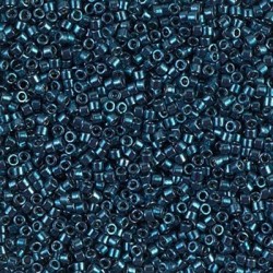 DB0459 Miyuki Delica 11/0 - Galvanized Midnight Aqua Metal - 5,4g